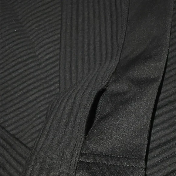 Tahari Black Ribbed Turtleneck Sweater - Picture 6 of 6